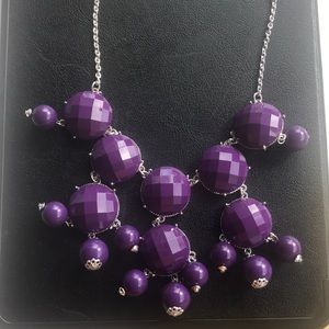PURPLE 💜 BUBBLE NECKLACE